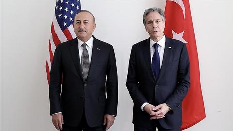 Cavusoglu, Blinken discuss bilateral ties, NATO enlargement
