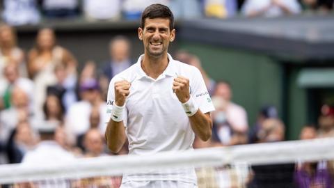 Djokovic begins Wimbledon title defence with battling win