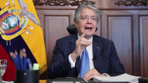 Ecuador president survives impeachment attempt as protests continue