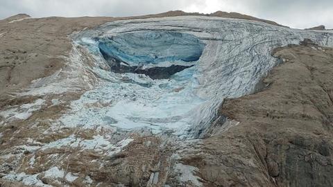 Glacier collapse in Italian Alps kills hikers