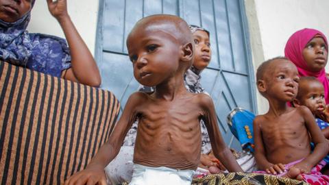 Children die as Somalia reels under 'catastrophic food insecurity'