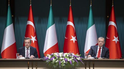 Erdogan: Türkiye, Italy to deepen cooperation in defence industry