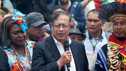 Gustavo Petro to be sworn in as Colombia's first-ever leftist president