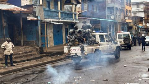 Sierra Leone imposes nationwide curfew after violent protests