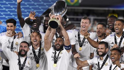 Real Madrid beat Eintracht Frankfurt to clinch UEFA Super Cup