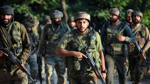 Several dead in what Indian army says was a rebel attack in Kashmir