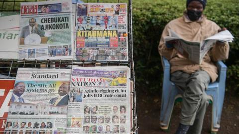 Kenya's Ruto inches ahead in close presidential race, show early results