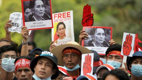 Myanmar's Suu Kyi sentenced to six more years on graft charges