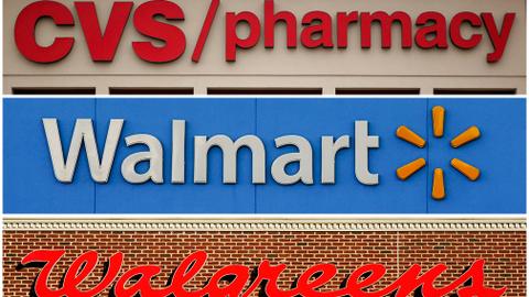 Walmart, Walgreens, CVS ordered to pay $650M in US opioid case