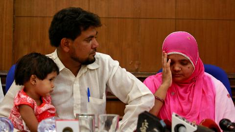 Gang-raped Muslim woman 'numb' after India frees convicts
