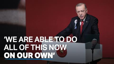 Erdogan: Türkiye produces 80 per cent of its military equipment