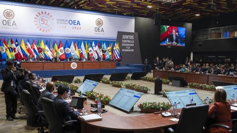 Latin America nations raise pressure on Venezuela's Guaido at OAS meet