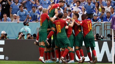 Portugal, Brazil join France in World Cup knockouts