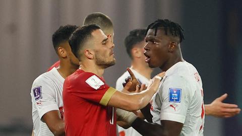 Switzerland beat Serbia 3-2 to enter World Cup last 16