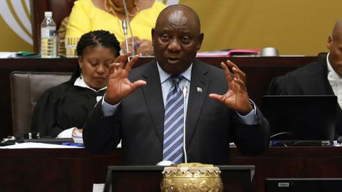 South Africa's Ramaphosa will not stand down as head of ANC party
