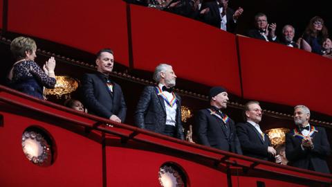 George Clooney, Amy Grant, U2 celebrated at Kennedy Center Honors show