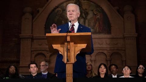 Biden renews vow to secure new ban on assault weapons plaguing America