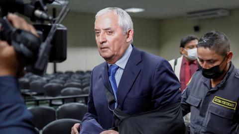 Ex-Guatemalan president sentenced to 16 years in prison for corruption