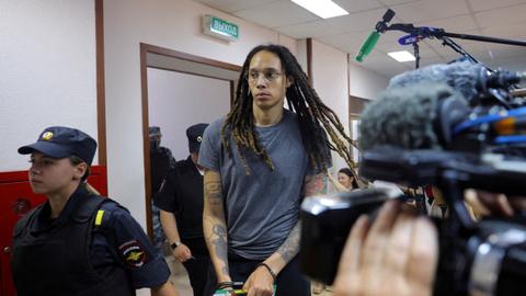 Moscow frees US basketball star Griner in swap with Russian arms dealer