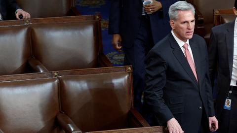 US crisis intensifies as McCarthy fails to woo right to win House speaker