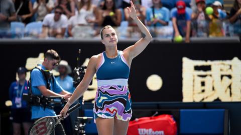 Sabalenka advances into last-16 Australia Open showdown against Bencic