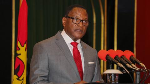Malawi president sacks eight ministers in cabinet reshuffle