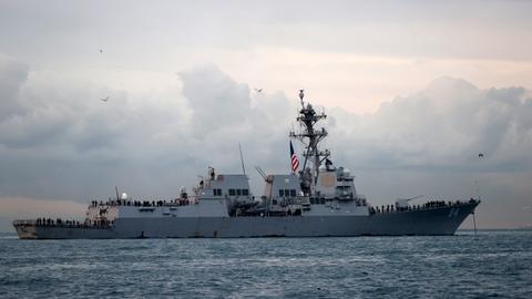 Partnership with Türkiye in spotlight as US warship arrives in Istanbul