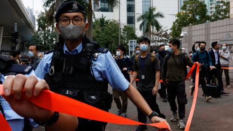 Hong Kong’s largest national security trial gets underway