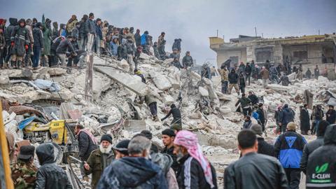 War-torn Syria grapples with aftermath of deadly quake centred in Türkiye