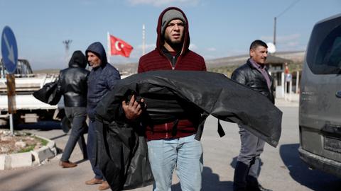 Syrian refugees in Türkiye make their final journey home in body bags