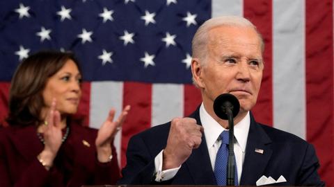 Biden says US ‘not looking for conflict’ with China