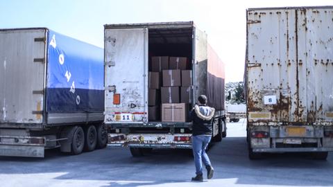 14 UN aid trucks cross into northwestern Syria