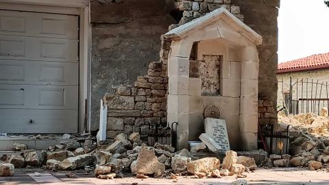 Church of Virgin Mary in Hatay suffers further damage in fresh quakes