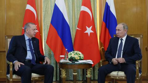 Erdogan calls for ‘just peace’ in Ukraine in phone call with Putin