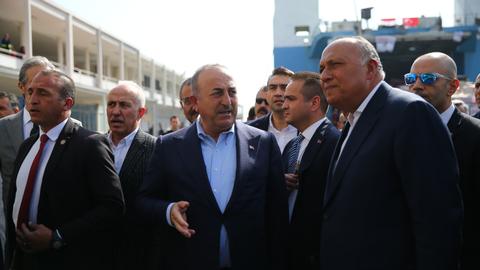 Egypt’s top diplomat visits Türkiye in wake of devastating earthquakes