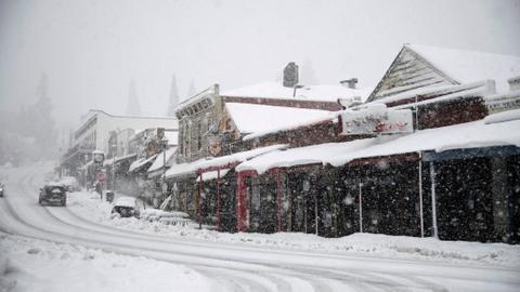 California says mountain residents could remain stranded in snow for week