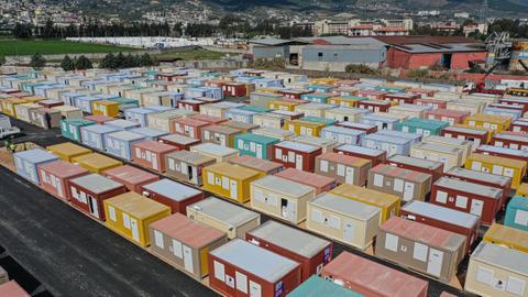 Türkiye sets up over 450,000 tents and container-homes for quake affected