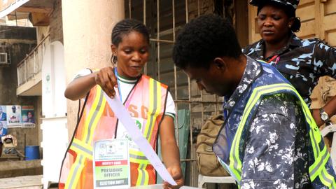 Nigerians vote in high-stake governorship polls with Lagos in focus