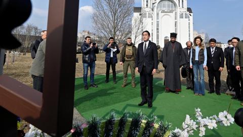 Live blog: Japan PM Kishida visits Bucha in 'historic' Ukraine trip
