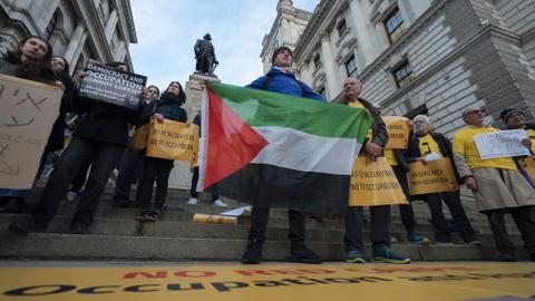 British Jews hold rally in London against Israeli occupation