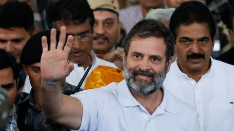Top Indian opposition leader Rahul Gandhi disqualified from parliament