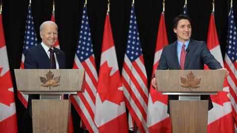 US, Canada strike deal on illegal migration during Biden trip