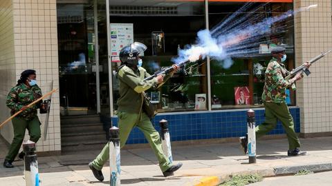 Opposition leader Odinga defiant as Kenya's police bans new protests
