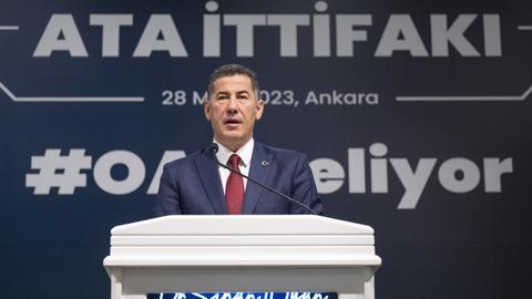 Sinan Ogan, a Turkish nationalist presidential candidate