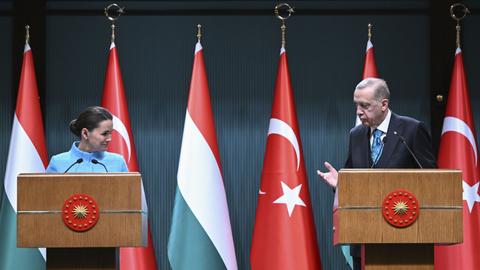Erdogan meets Hungarian counterpart to discuss strategic co-operation