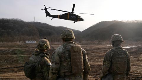 Blackhawk down: Deaths feared after US army helicopters crash in Kentucky