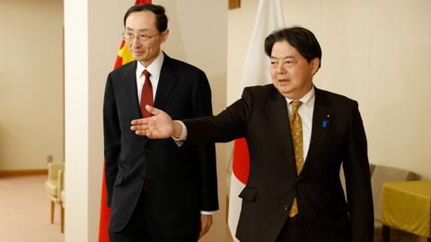 Japan's top diplomat Hayashi to visit China in bid to mend tense ties