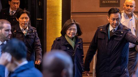 Taiwan's Tsai heads to Central America after US visit that angered China