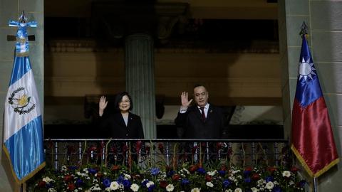 Taiwan's Tsai Ing-wen visits Central America in bid to solidify alliances