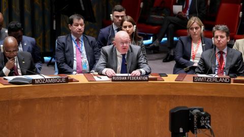 Live blog: Zelenskyy calls Russian UN Security Council presidency 'absurd'